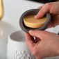 Gray Hobnail Flip Dish Fragrance Warmer