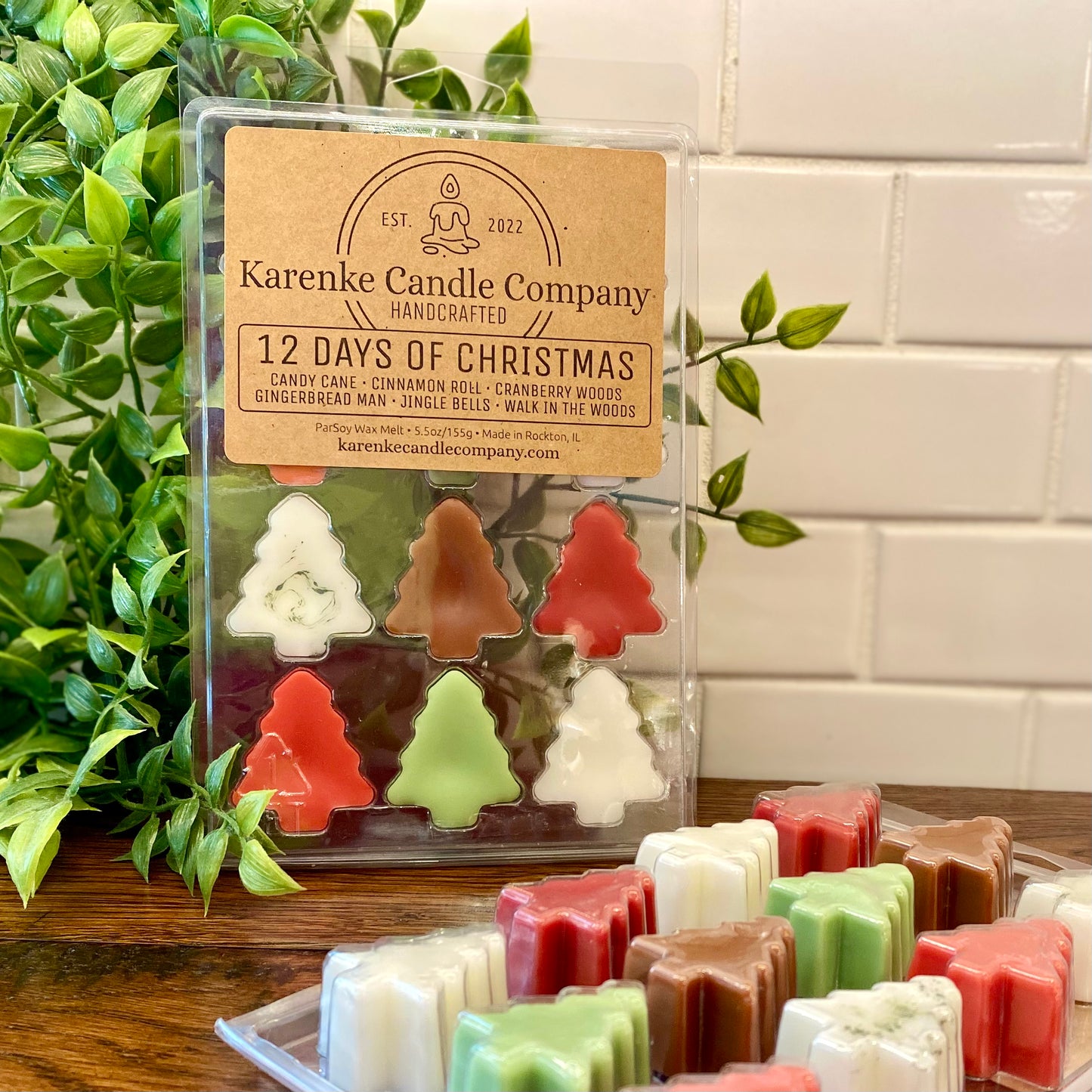 12 Days of Christmas Wax Melts