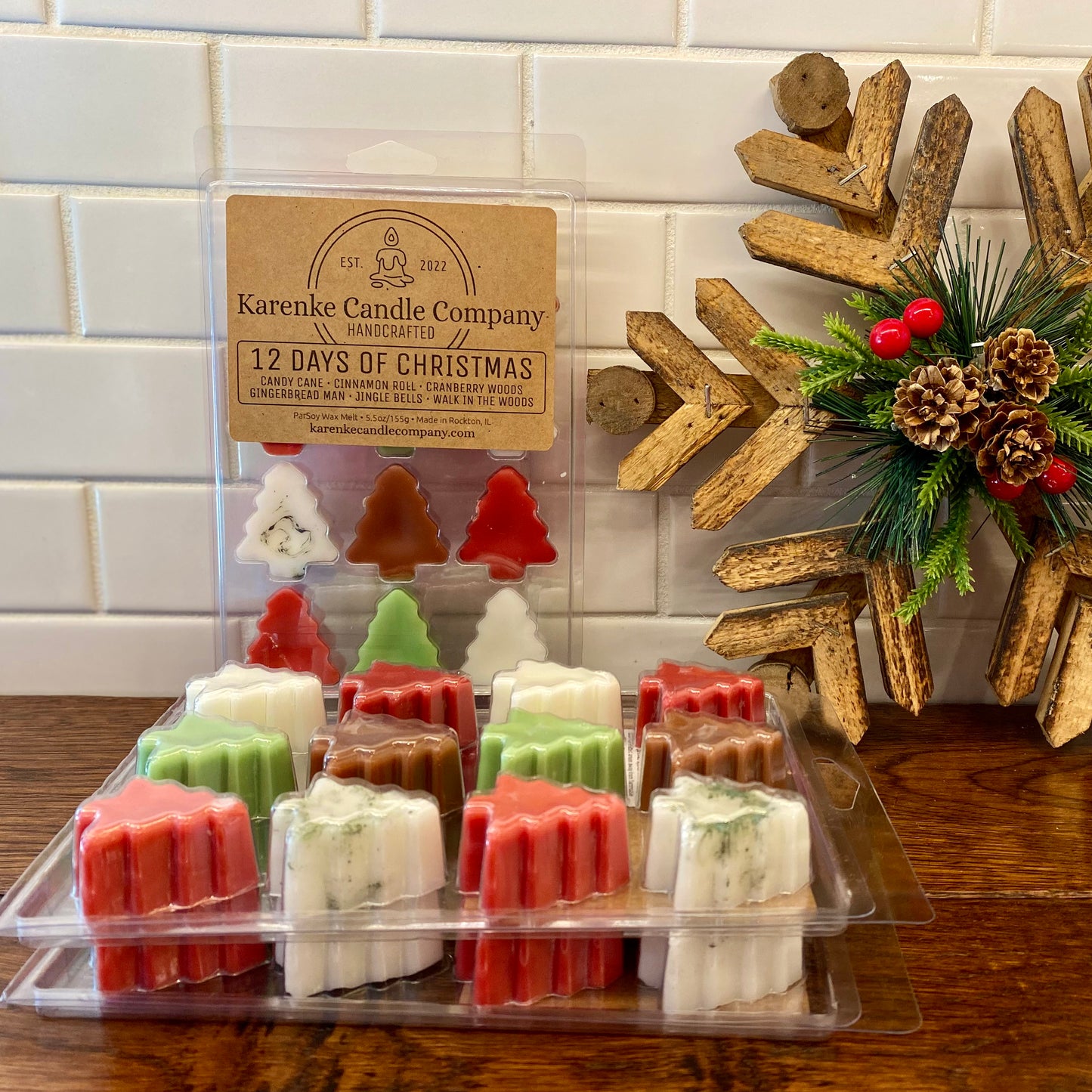 12 Days of Christmas Wax Melts