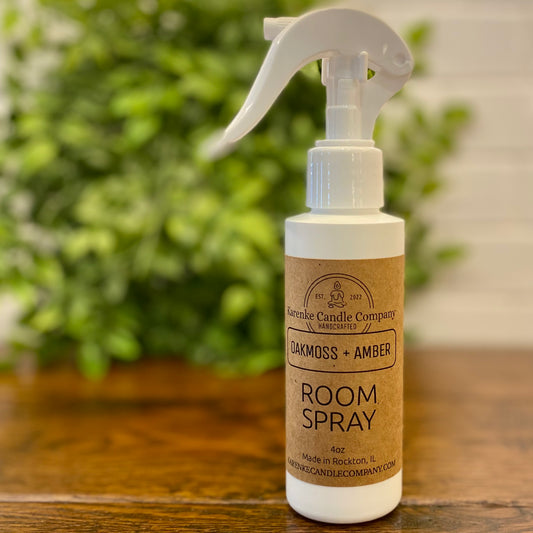 Oakmoss + Amber Room Spray 4 oz