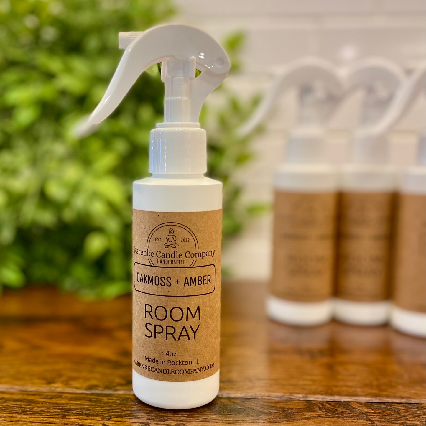 Oakmoss + Amber Room Spray 4 oz