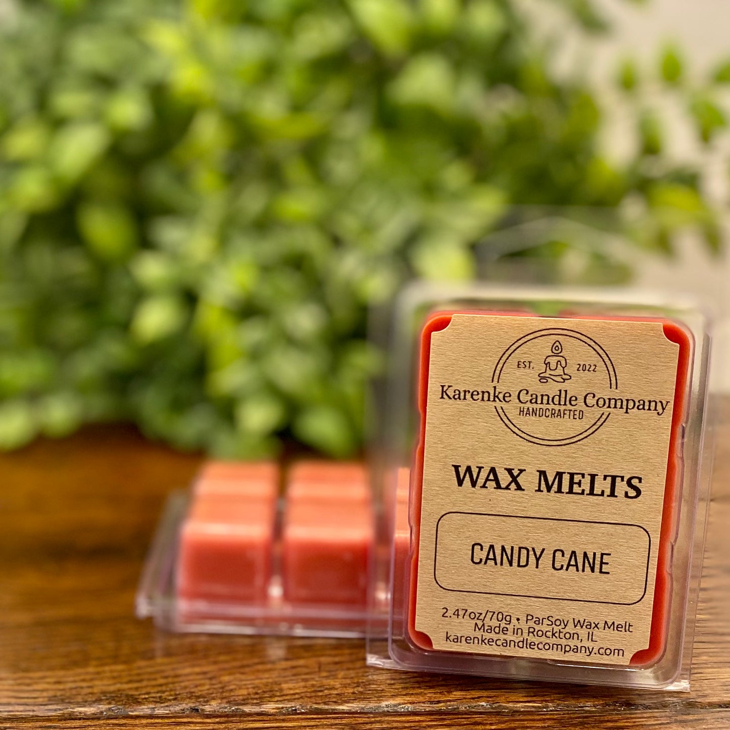 Candy Cane Wax Melt