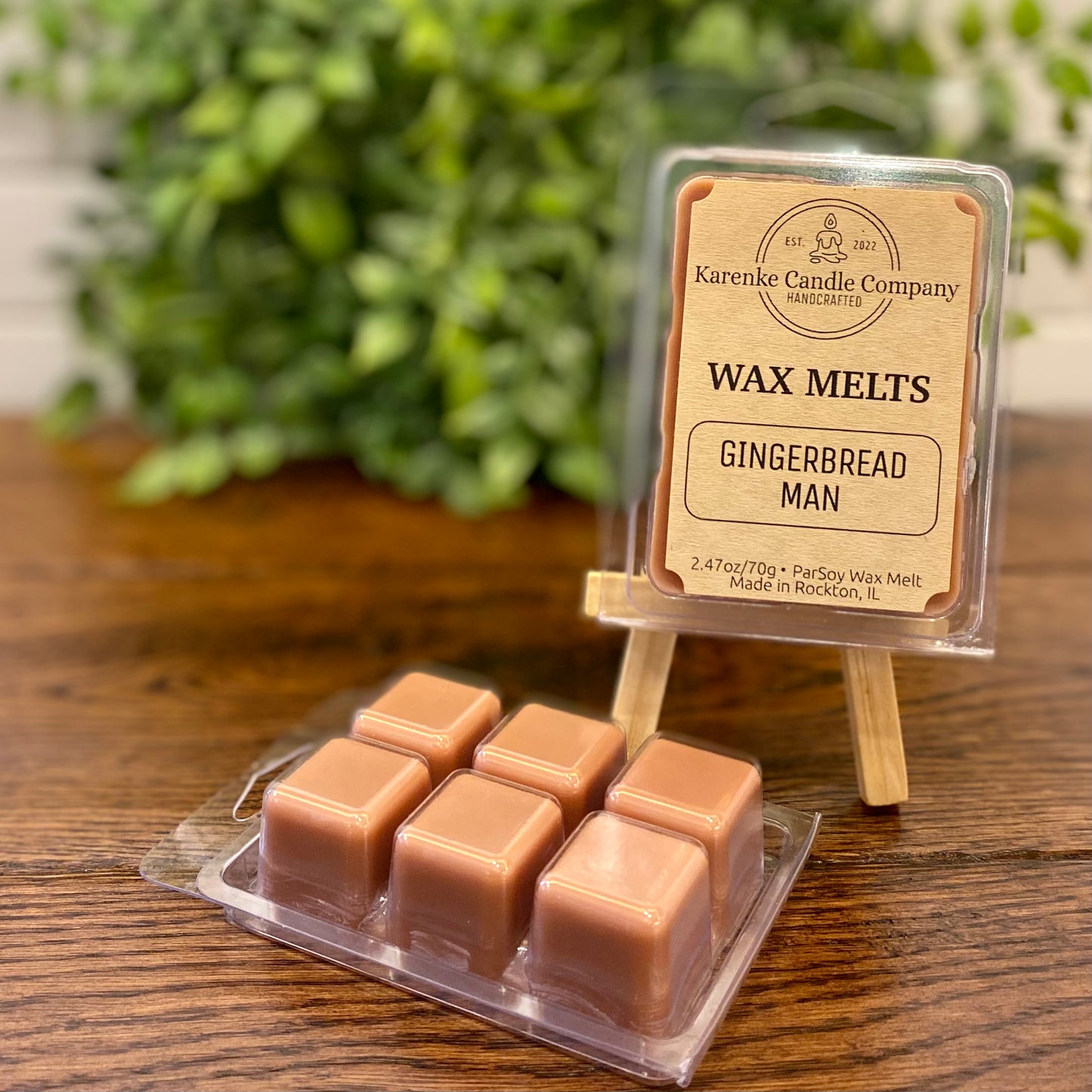 Gingerbread Man Wax Melt