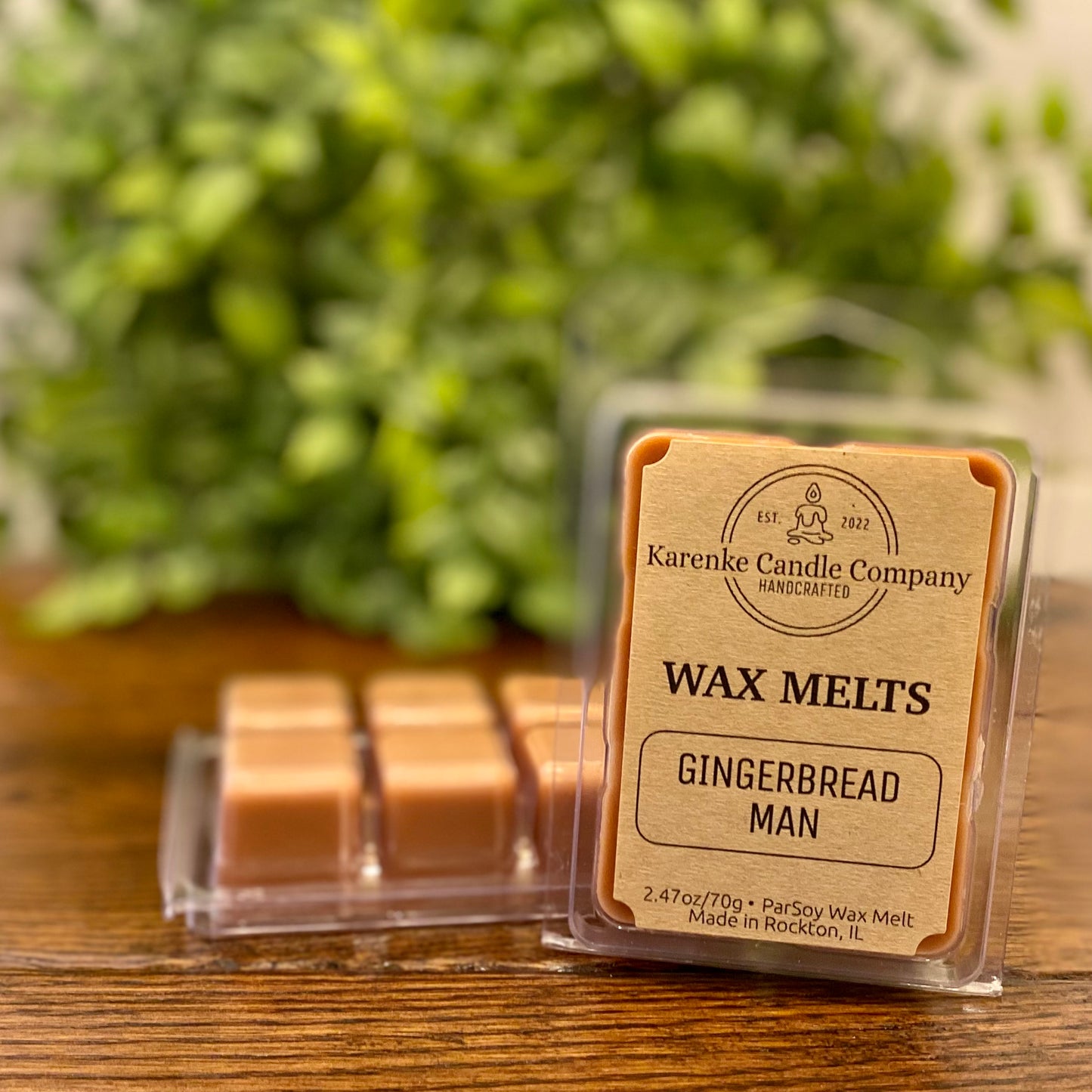 Gingerbread Man Wax Melt